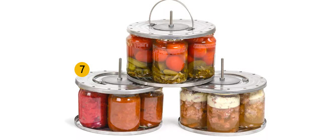 Прижимные кассеты для банок